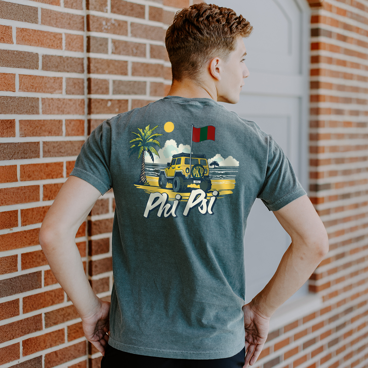 Phi Psi Coastal Cruiser Short Sleeve Tee