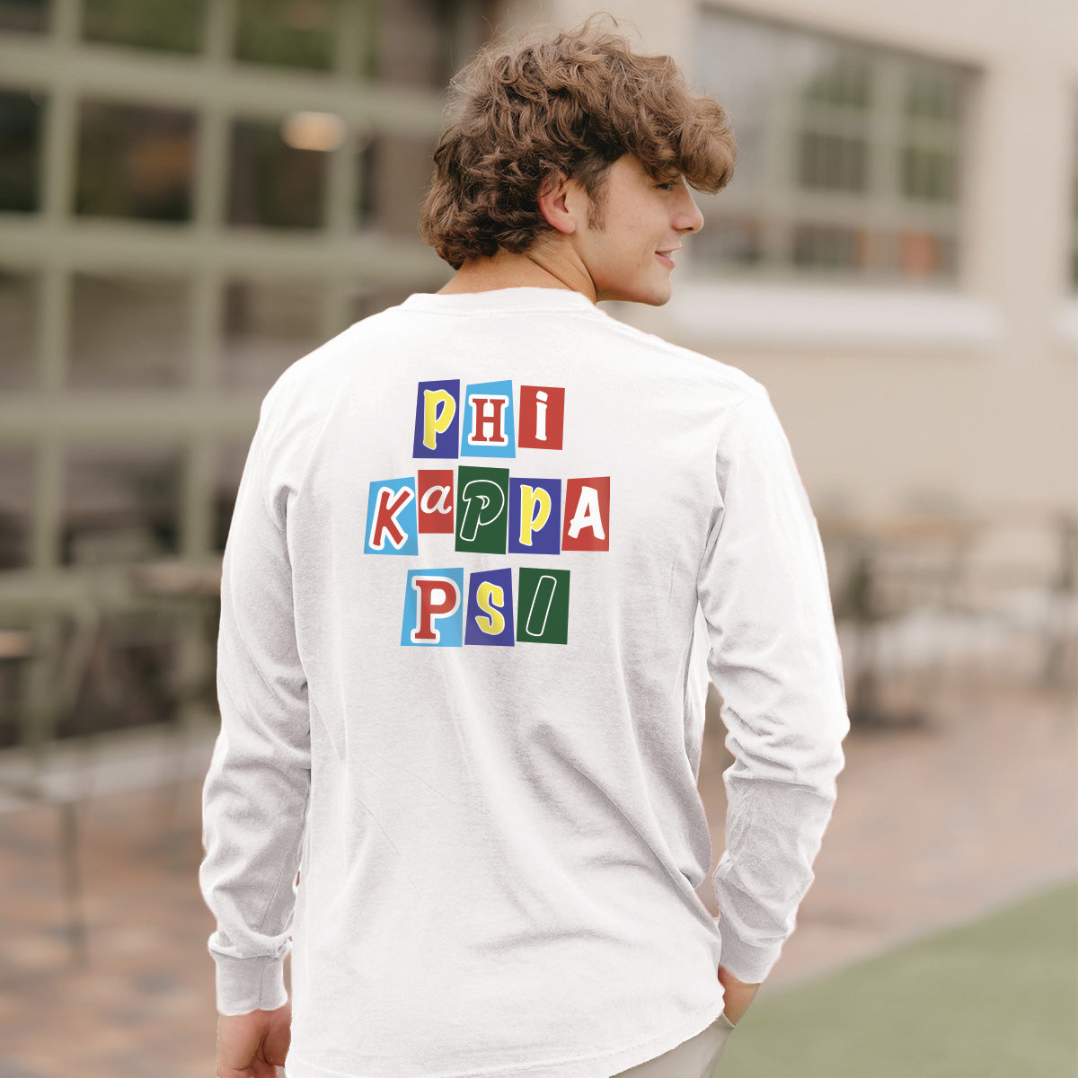Phi Psi Animated Long Sleeve Tee