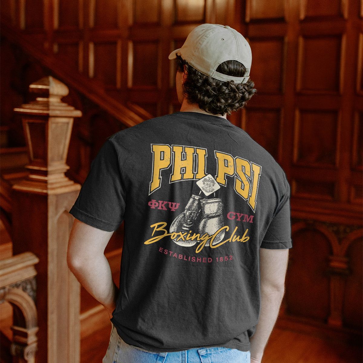 New! Phi Psi Boxing Club Short Sleeve Tee