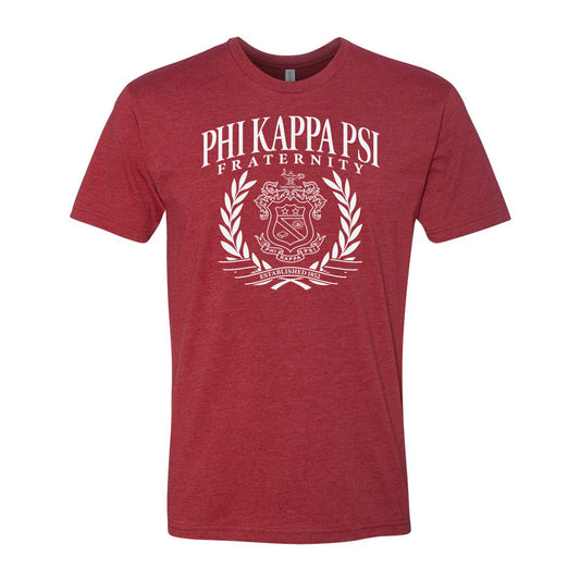 Phi Psi Legacy Crest Tee Shirt