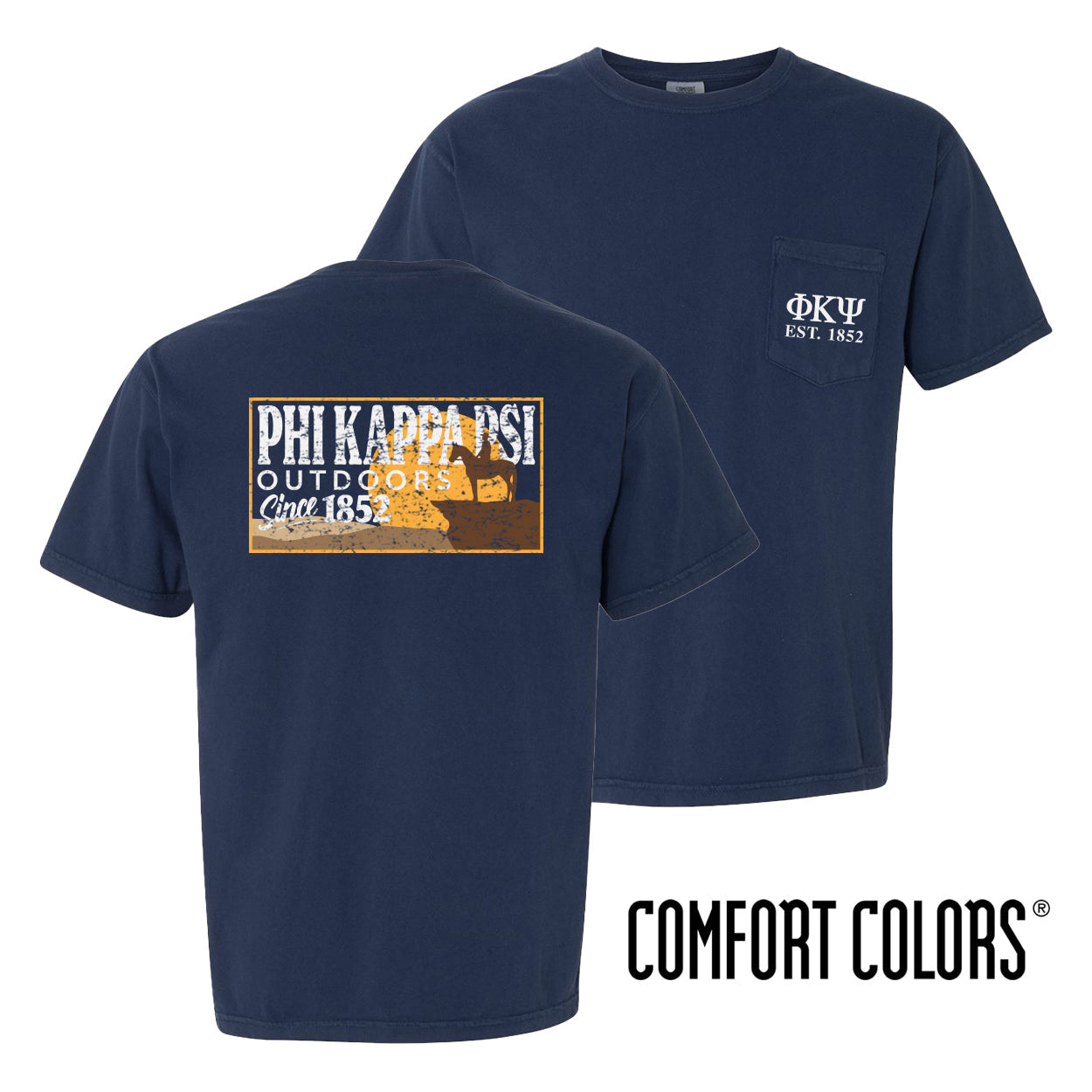 Phi Psi Great Outdoors Tee