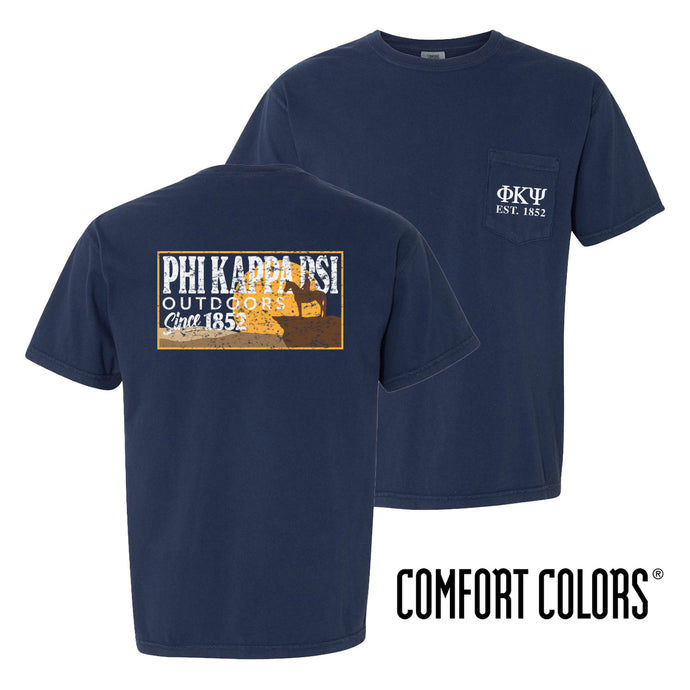 Phi Psi Great Outdoors Tee