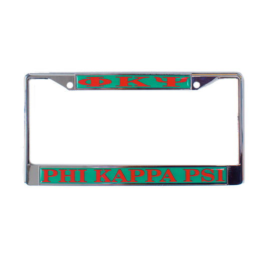 Phi Psi License Plate Frame