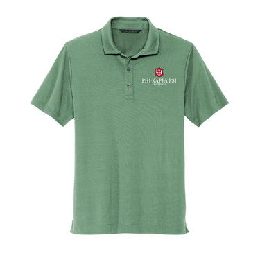 Phi Psi Sage Green Staff Polo