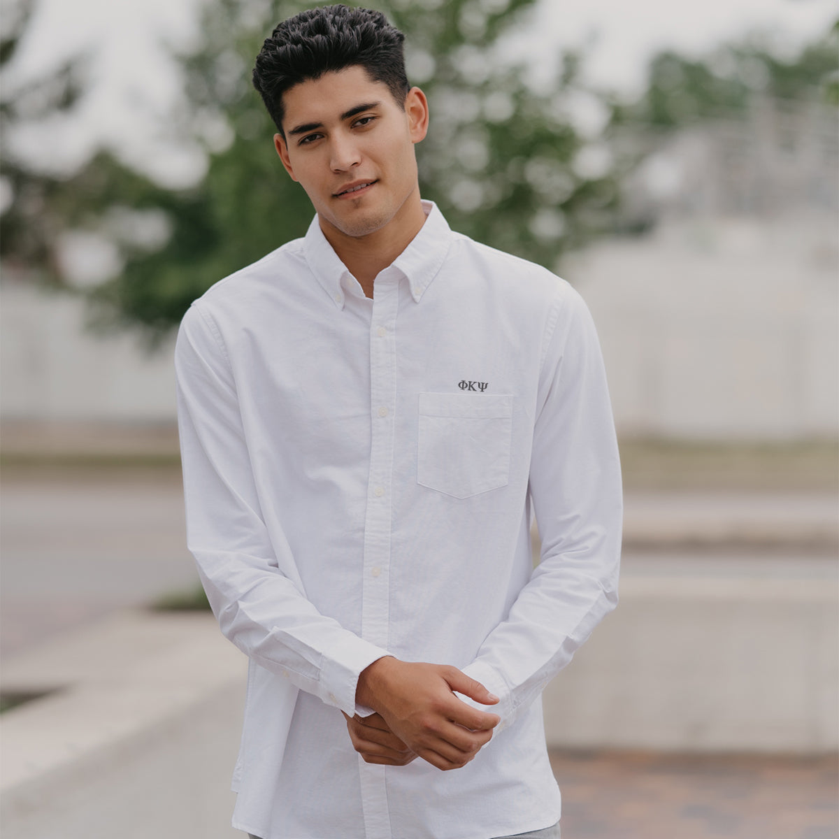 Phi Psi Brooks Brothers Oxford Button Up Shirt