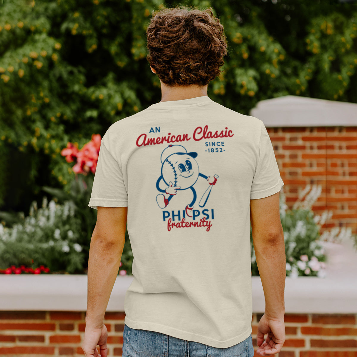 Phi Psi American Classic Short Sleeve Tee