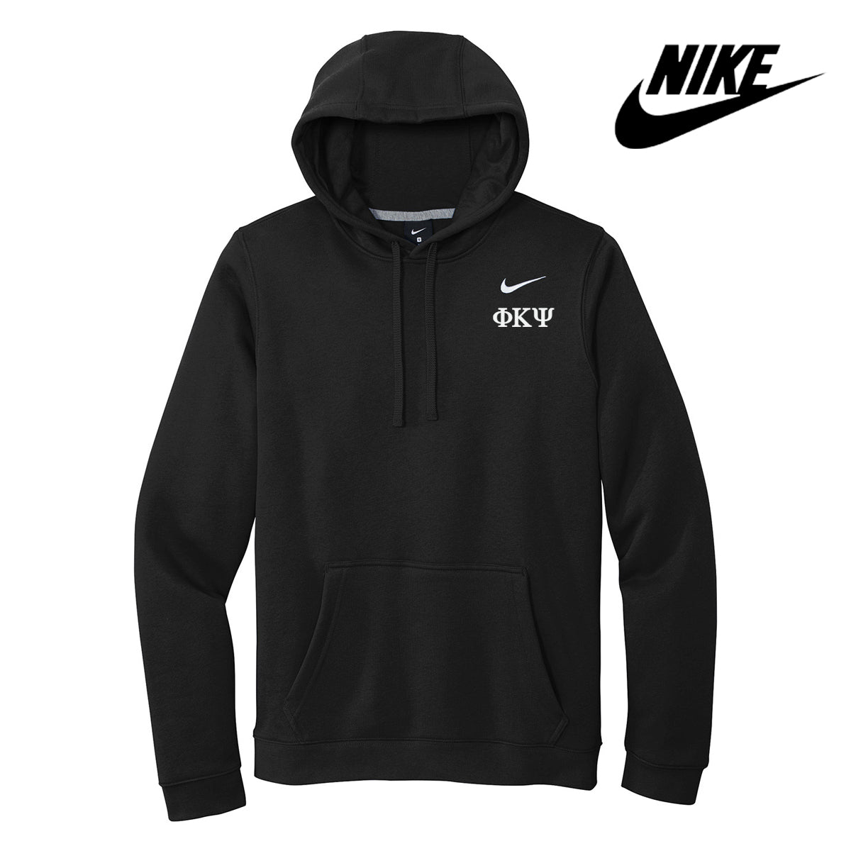 Phi Psi Nike Embroidered Hoodie