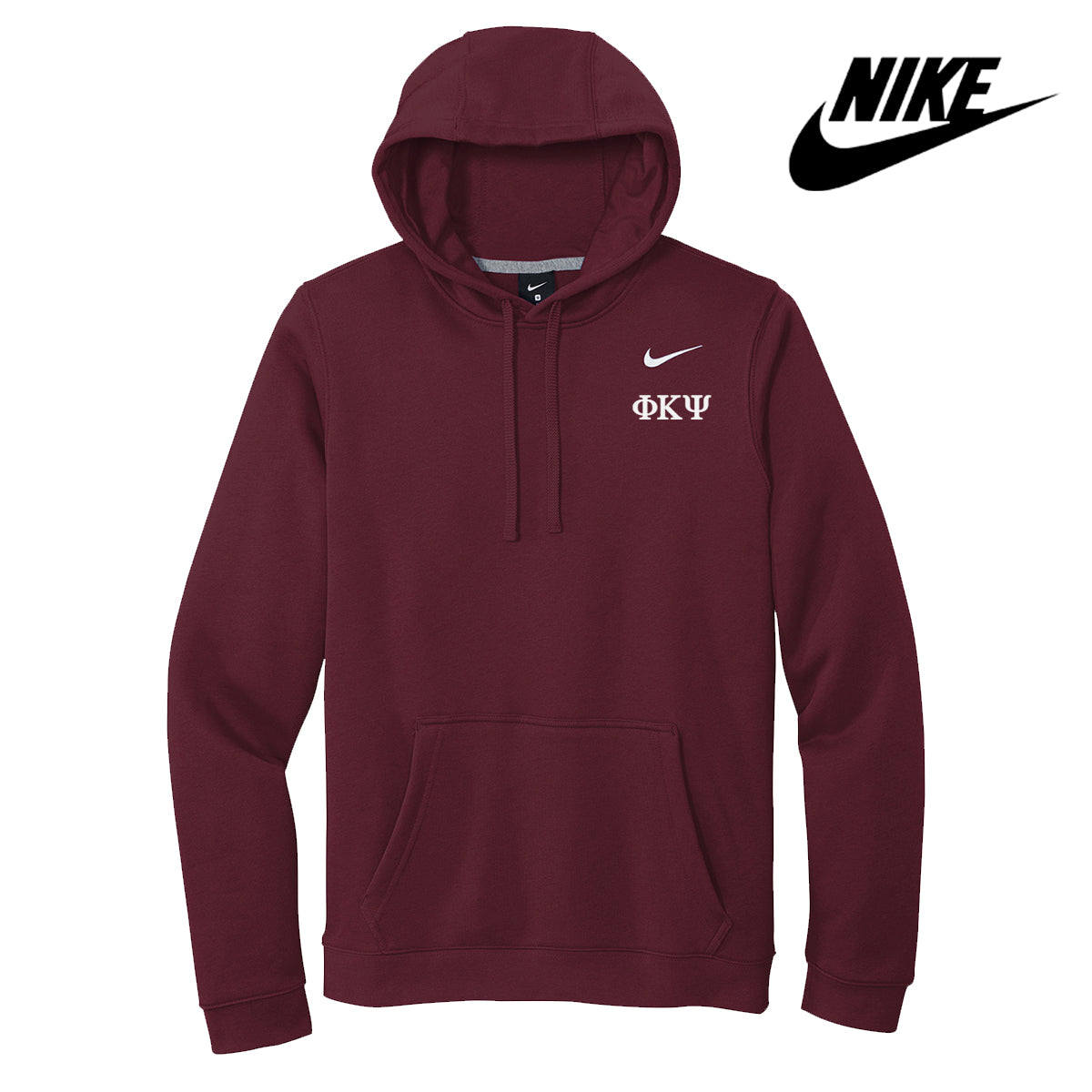 Phi Psi Nike Embroidered Hoodie