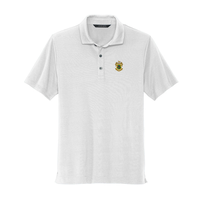 Phi Psi White Crest Polo
