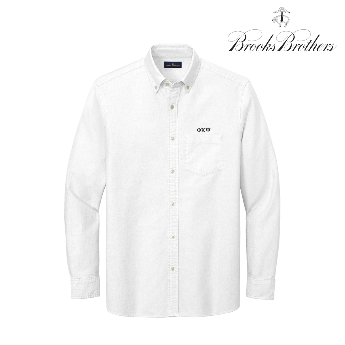 Phi Psi Brooks Brothers Oxford Button Up Shirt