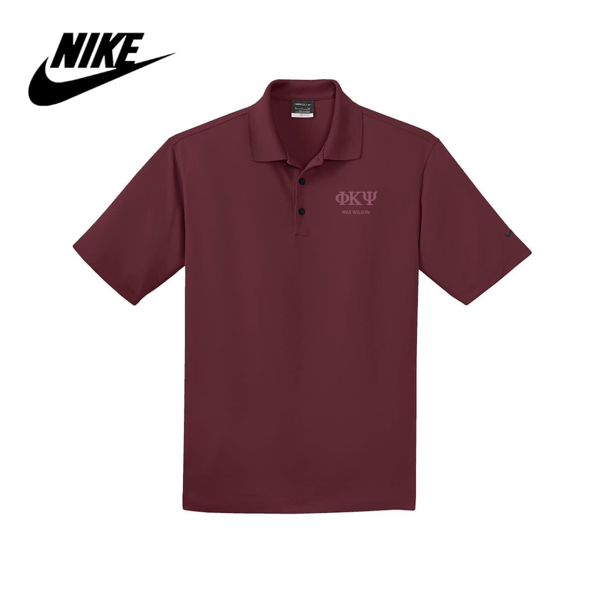 Phi Psi Nike Embroidered Performance Polo | Phi Kappa Psi | Shirts > Short sleeve polo shirts