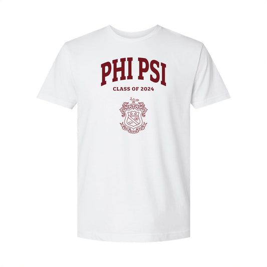 New! Phi Psi Class of 2024 Graduation T-Shirt