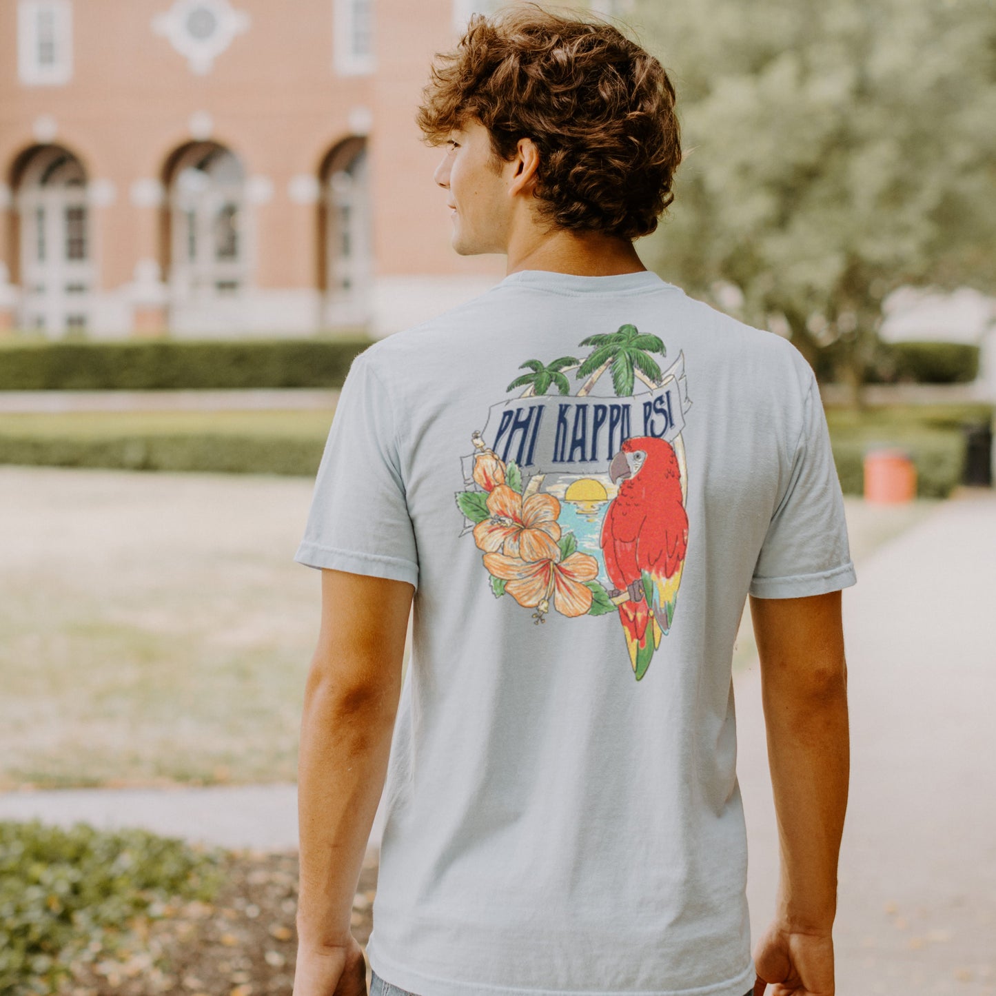 Phi Psi Comfort Colors Tropical Tee