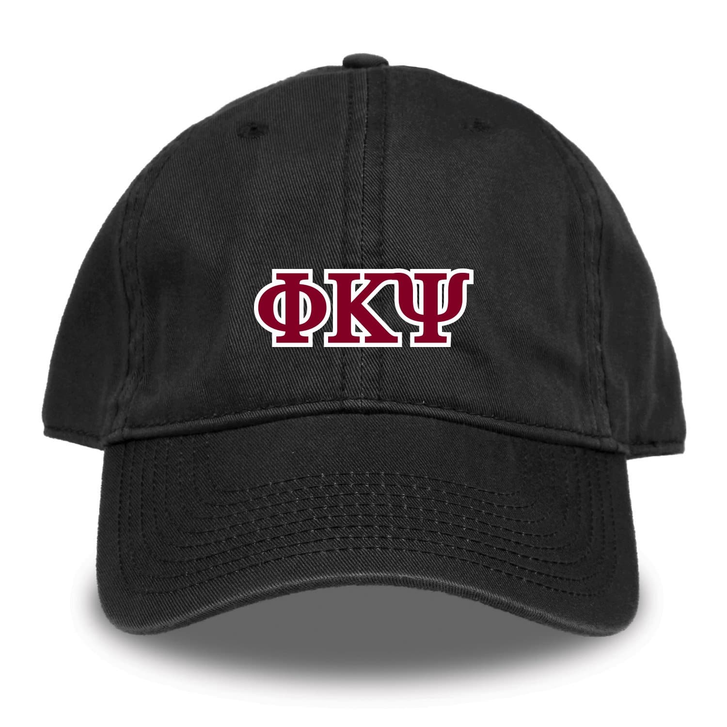 Phi Psi Black Hat | Phi Kappa Psi | Headwear > Billed hats