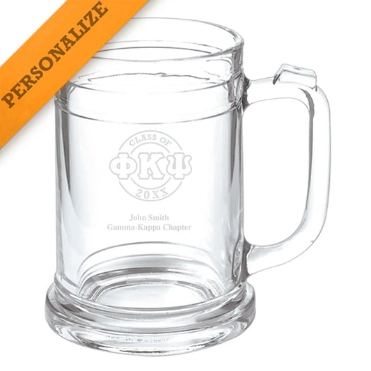 Phi Psi Personalized Graduation Mug | Phi Kappa Psi | Drinkware > 16 ounce glasses
