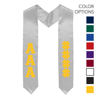 Phi Psi Pick Your Own Colors Graduation Stole | Phi Kappa Psi | Apparel > Stoles