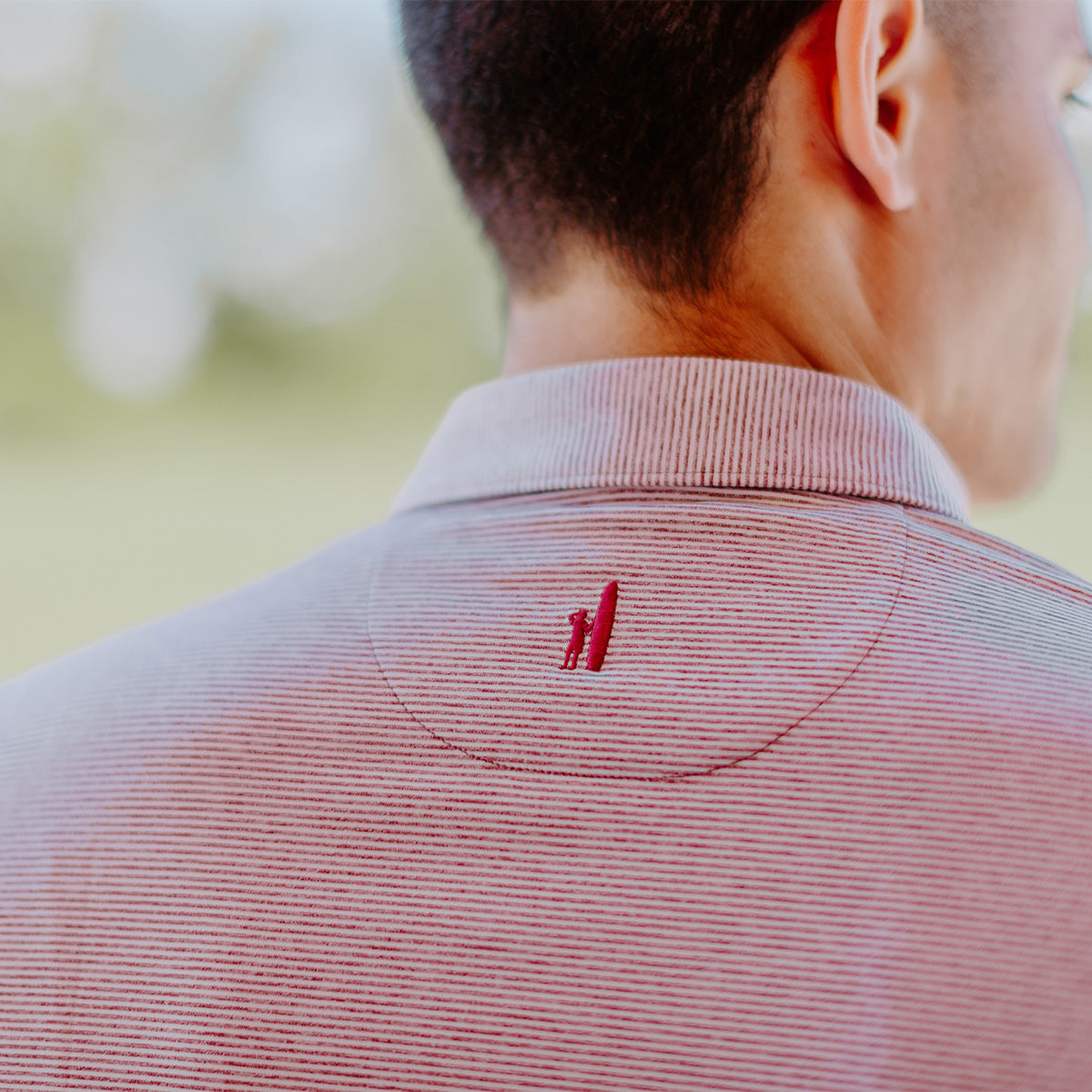 Phi Psi Personalized Johnnie-O Striped Polo