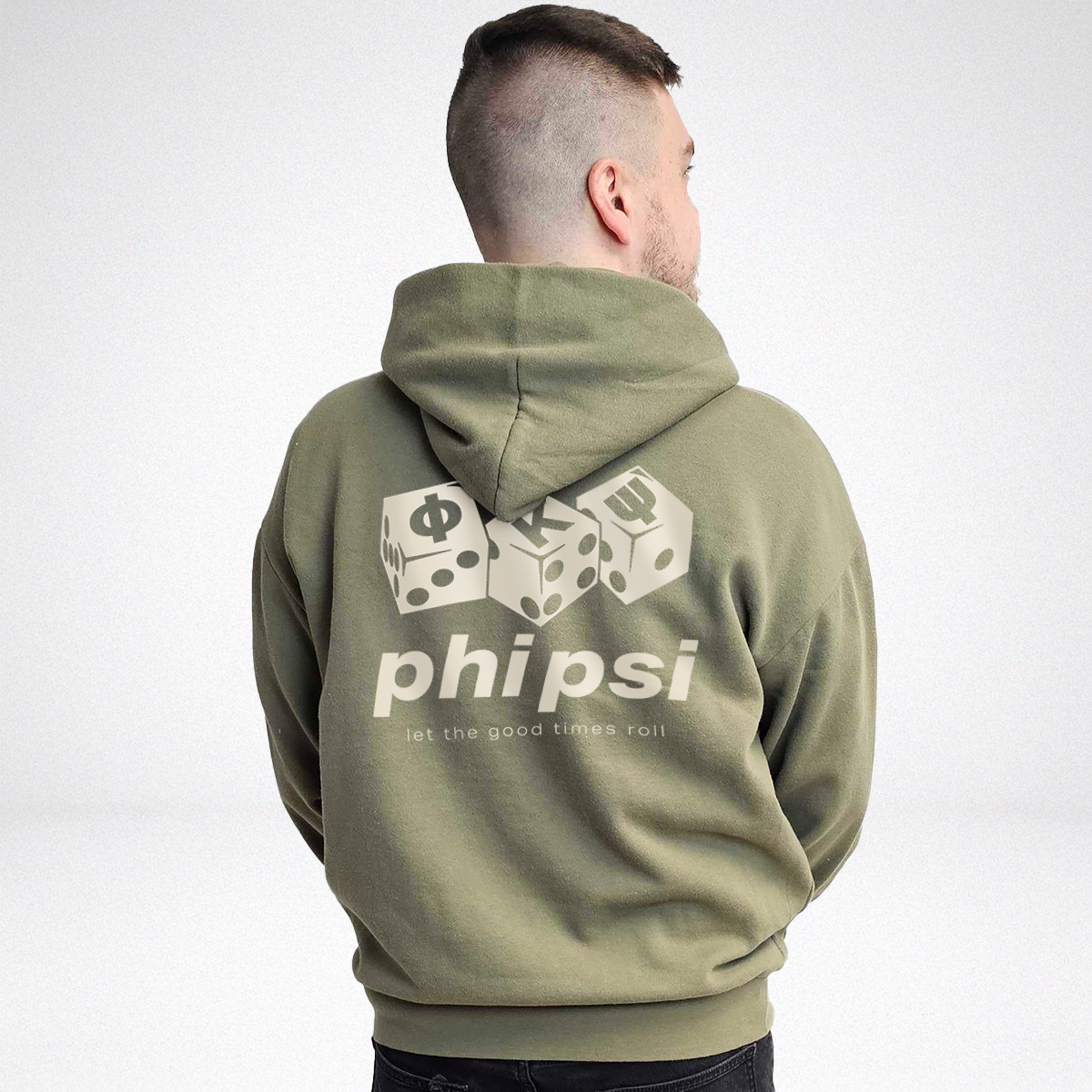 Phi Psi Lucky Roll Graphic Hoodie