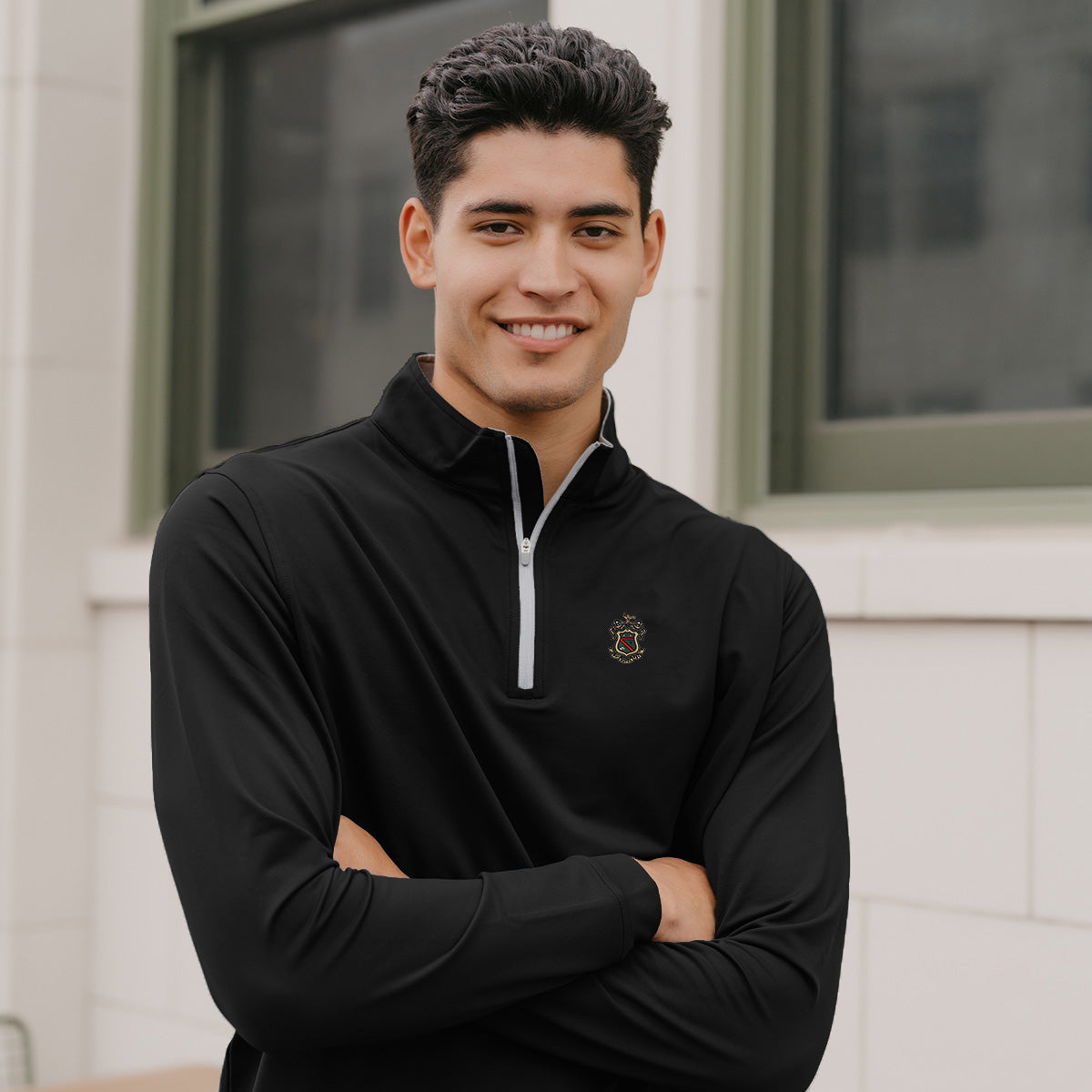 Phi Psi Peter Millar Perth Stretch Quarter Zip