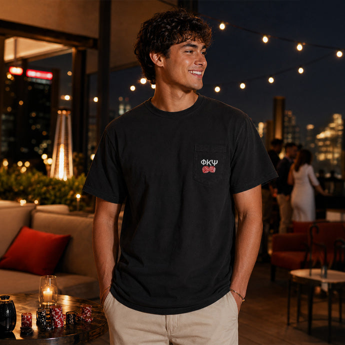 New! Phi Psi High Roller Tee