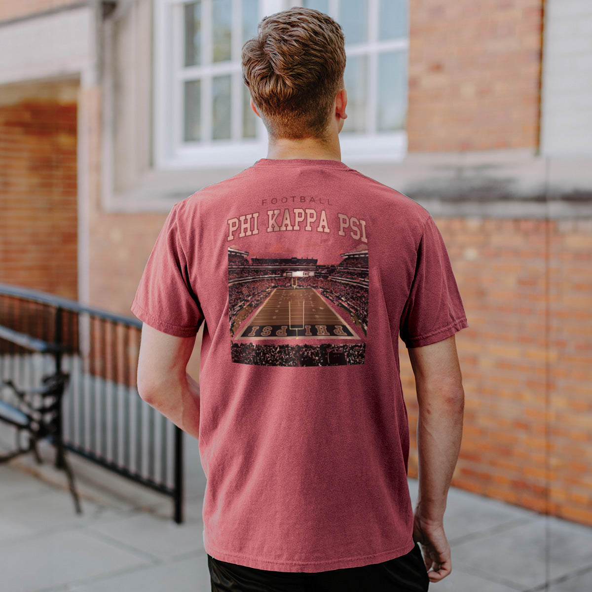 Phi Psi Stadium Spirits Short Sleeve Tee