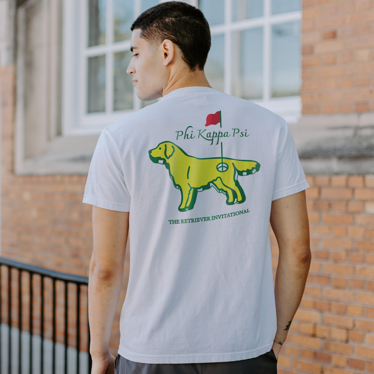 New! Phi Psi The Retriever Invitational Short Sleeve Tee