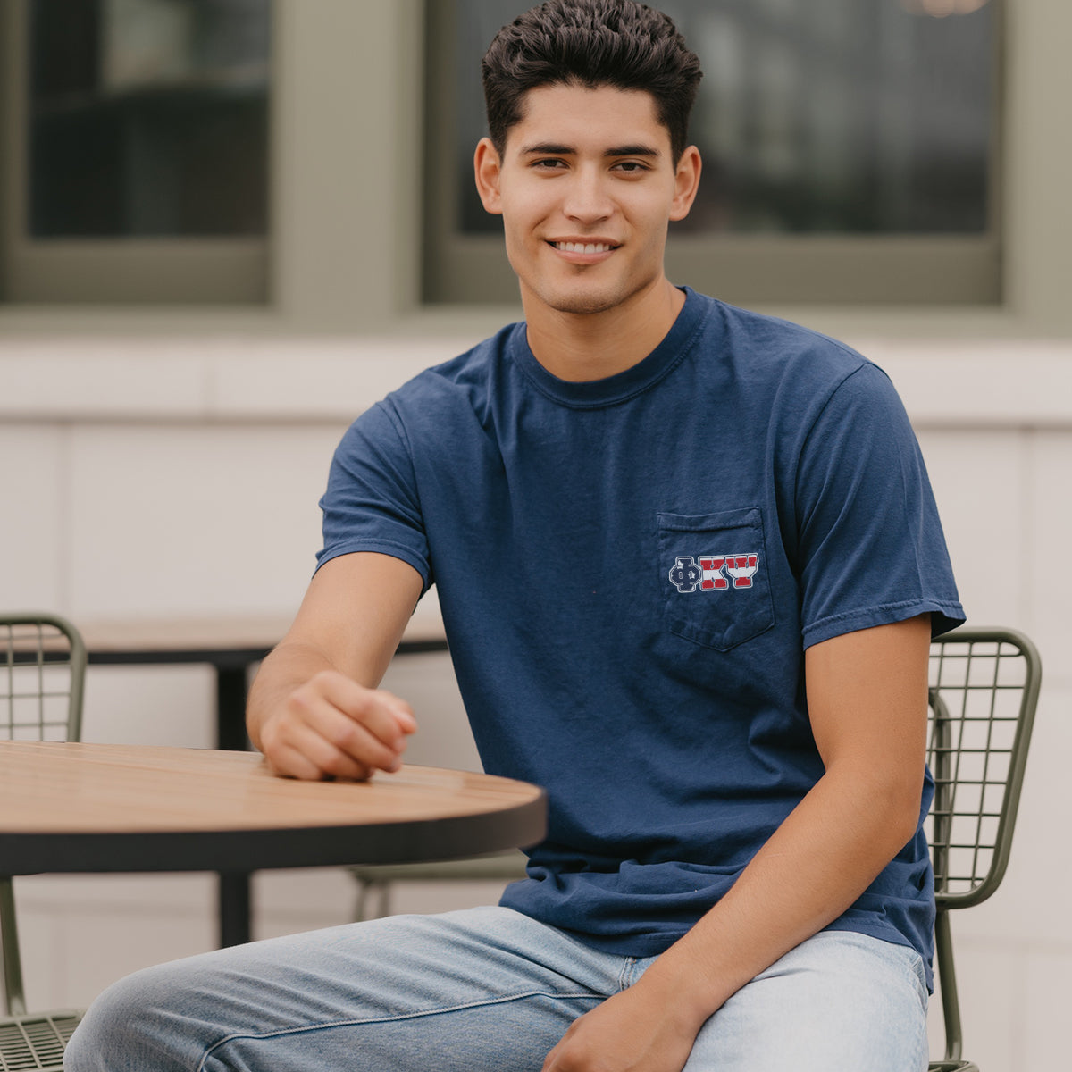 Phi Psi Patriotic Pride Short Sleeve Tee