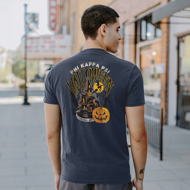 Limited Edition Phi Psi Midnight Manor Short Sleeve Tee