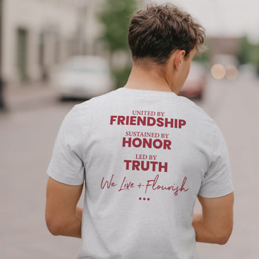 Phi Psi Live And Flourish Tees