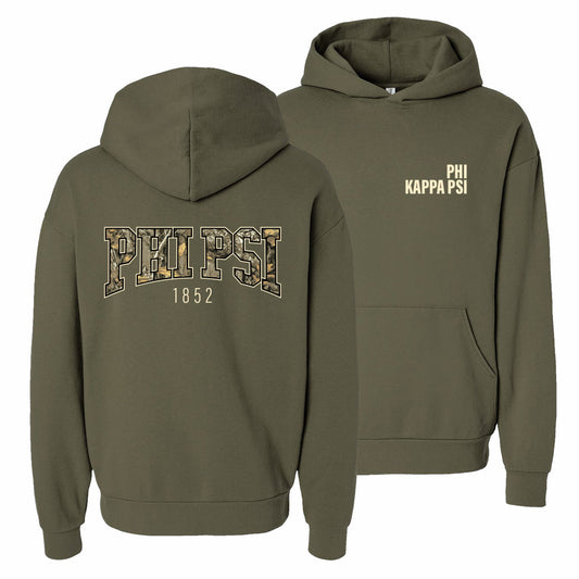 Phi Psi Tactical Camo Hoodie