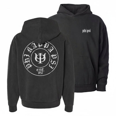 Phi Psi Iron Brotherhood Heavyweight Hoodie
