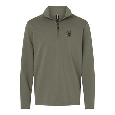 New! Phi Psi Embroidered Crest Quarter Zip Phi Kappa Psi