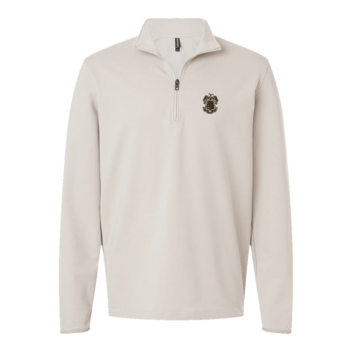 New! Phi Psi Embroidered Crest Quarter Zip