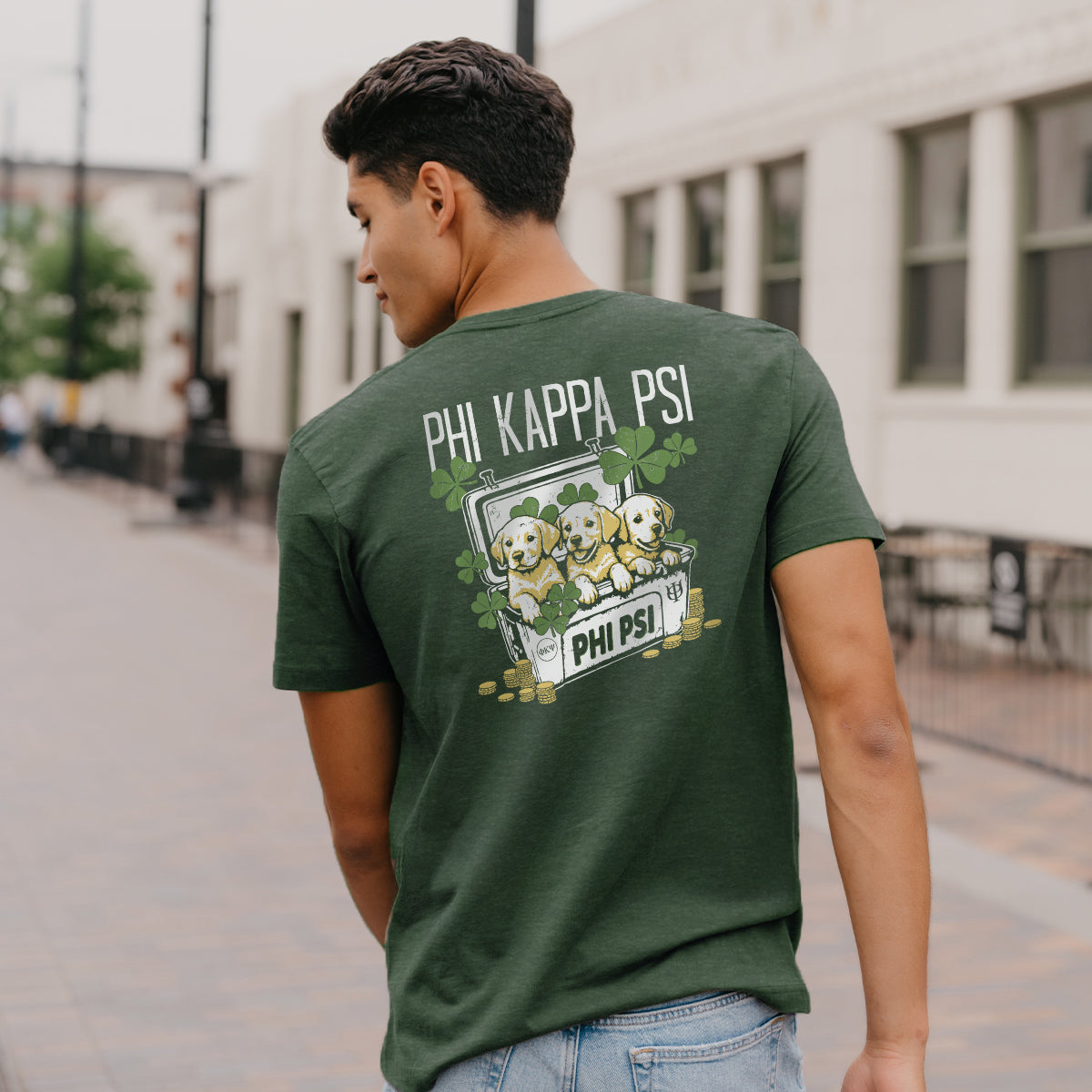 Comfort Colors Phi Psi Pot O' Gold Tee