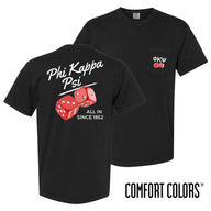 New! Phi Psi High Roller Tee
