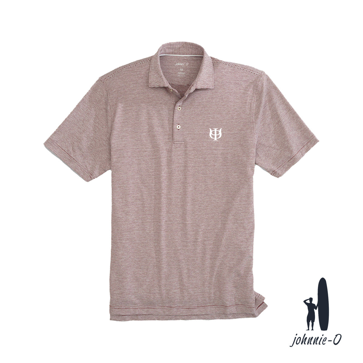 Phi Psi Johnnie-O Striped Polo