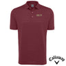 Phi Psi Maroon Callaway Opti-Vent Polo with gold embroidered Greek letters on the left chest.