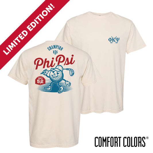 New! Phi Psi Classic Swing Short Sleeve Tee