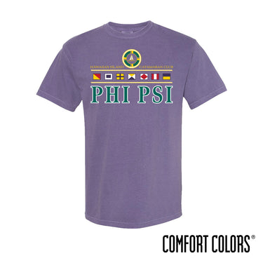 Phi Psi Vintage Catamaran Club Short Sleeve Tee