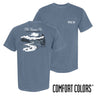 Phi Psi fraternity t-shirt featuring an outdoor nature scene.
