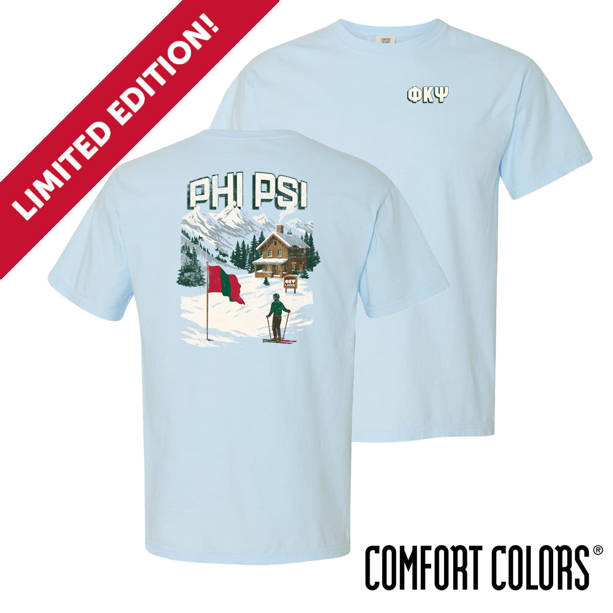 Phi Psi Alpine Lodge Short Sleeve Tee