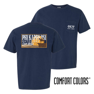 Phi Psi Great Outdoors Tee