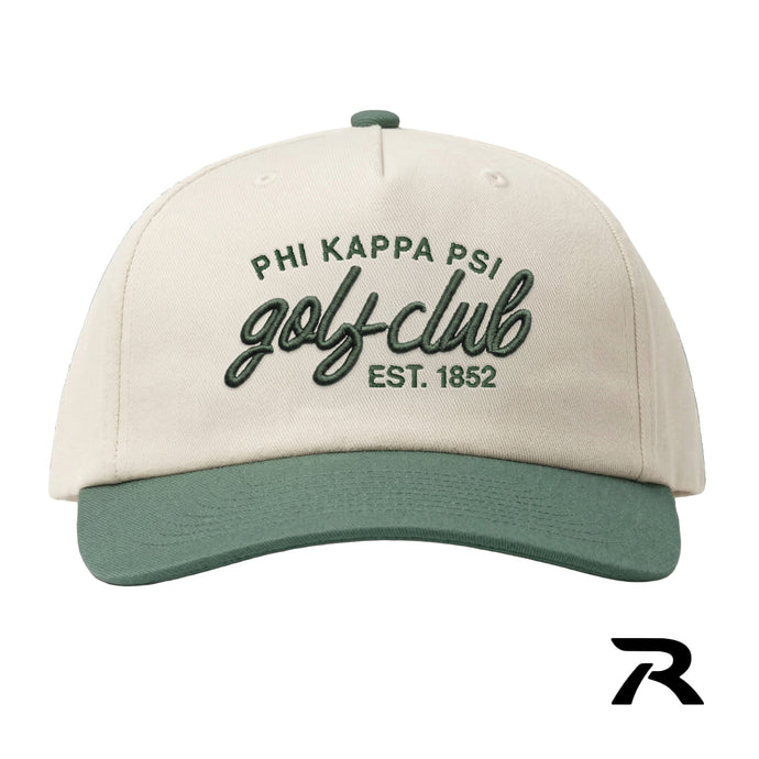 Phi Psi Green Golf Club Hat