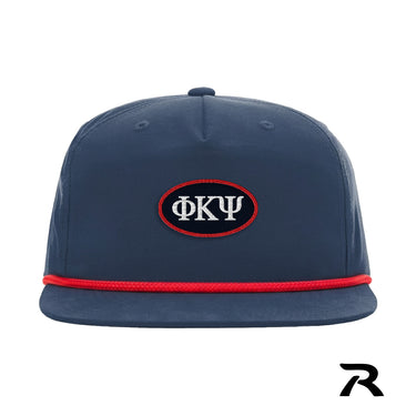 Phi Psi Richardson Rope Hat with Patch