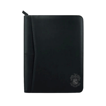 Phi Psi Zippered Crest Padfolio
