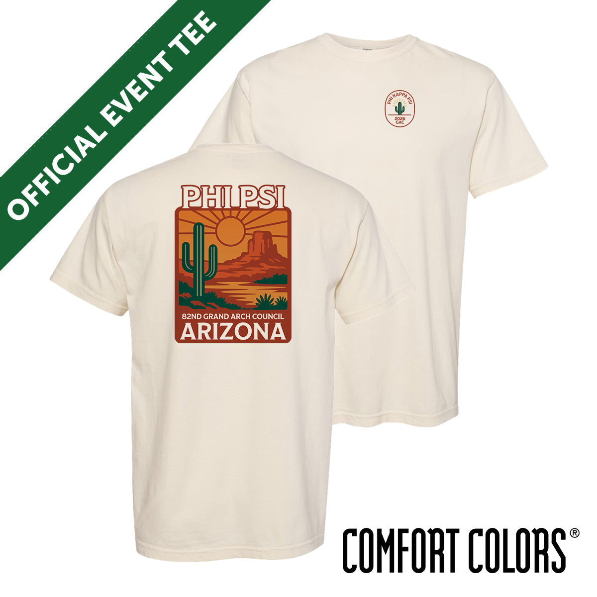 Phi Kappa Psi 2026 Official GAC Short Sleeve Tee