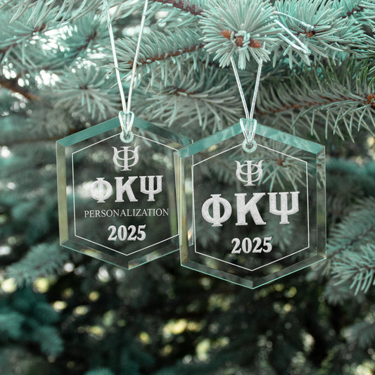New! Phi Psi 2025 Limited Edition Holiday Ornament