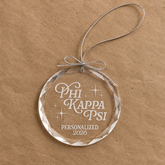 New! Phi Psi 2026 Limited Edition Holiday Ornament