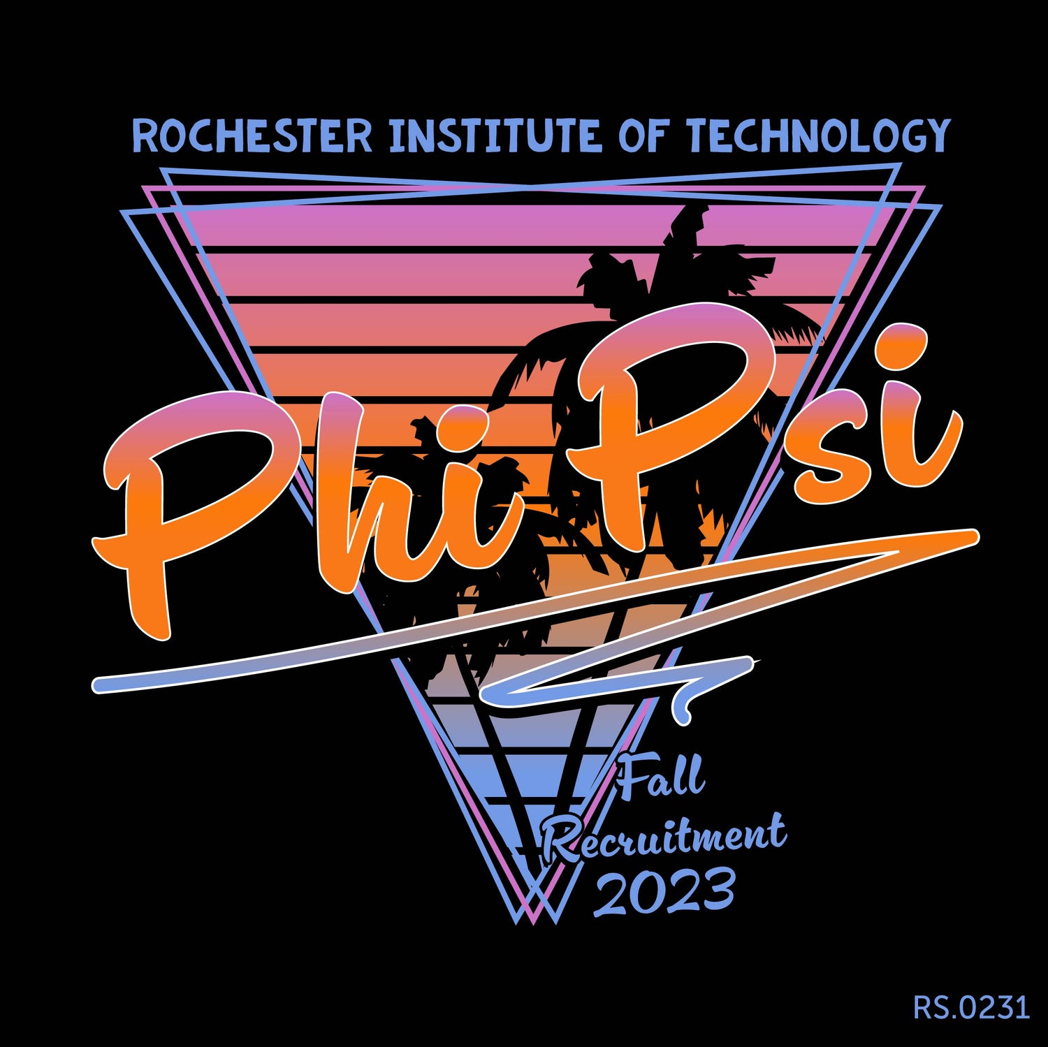 Phi Kappa Psi Rochester Institute of Technology Fall Rush 2023 Tee