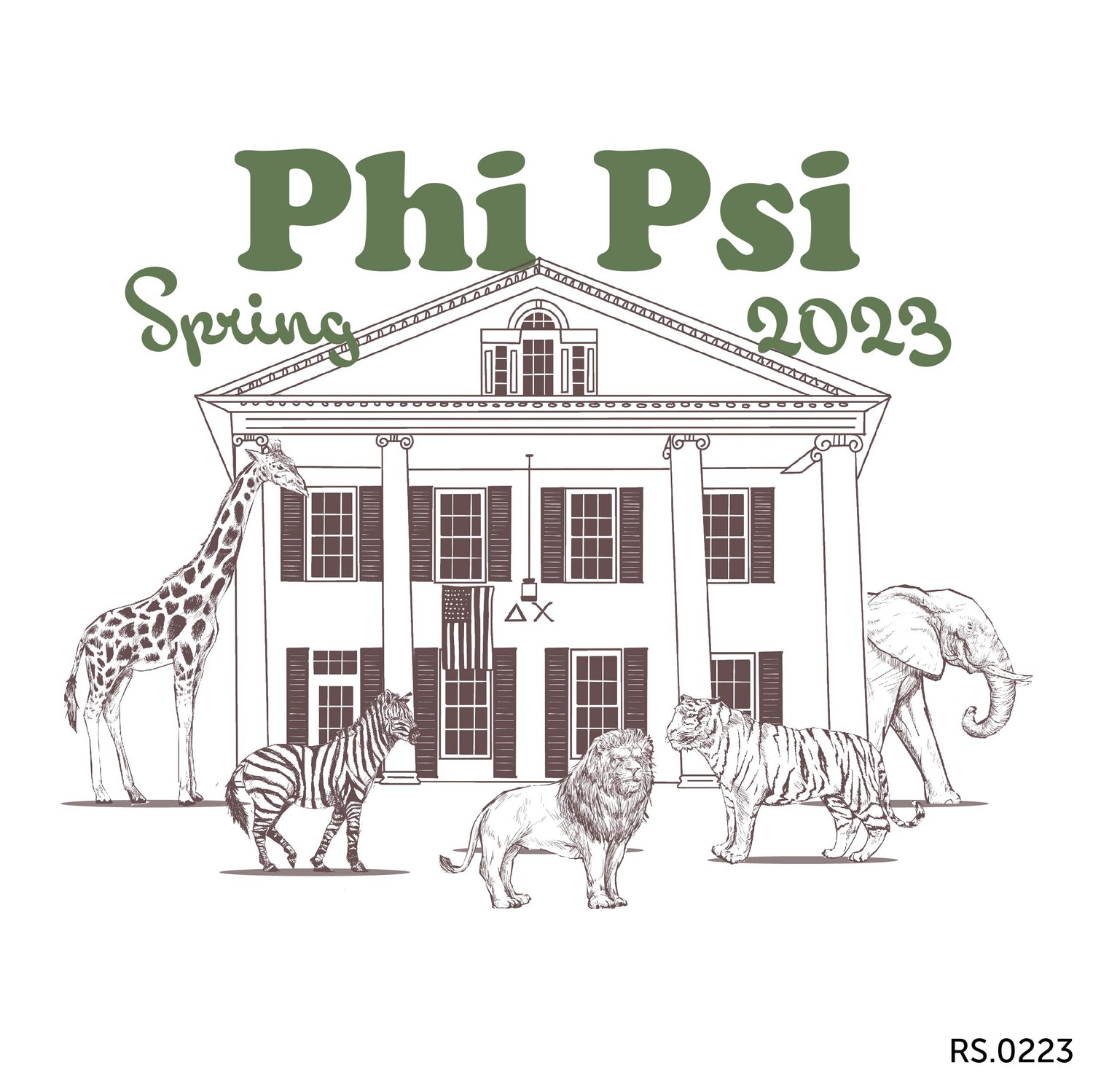 Phi Kappa Psi Spring Rush 2023 Tee